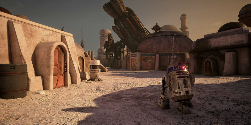 Illustration for article titled The Unreal Engine 4 Recreation of Star Wars Looks Real Good